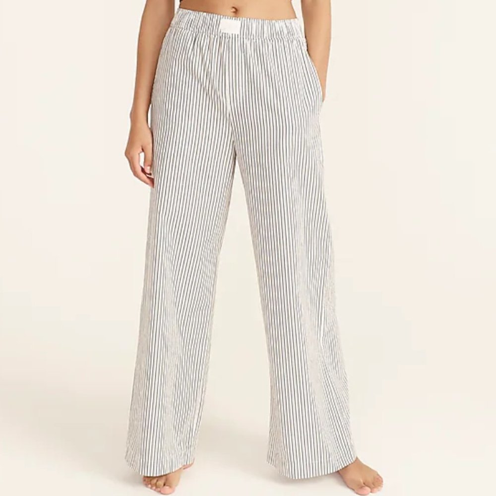 J Crew Cotton Poplin Sleep Pant